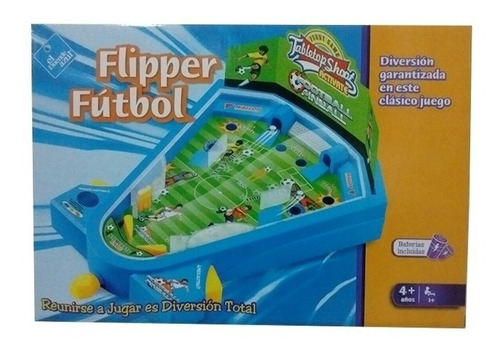 Juego De Mesa Flipper Futbol Electrónico El Duende Azul Full