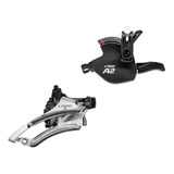 Desviador Y Mando Delantero Ltwoo 3, Compatible Con Shimano