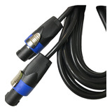 Cable Bafle Gbr Speakon Speakon 25 Mts. 2x1mm Profesional