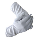 Guantes Blancos De Desfile, Ceremonias, Garzones Y Disfraces