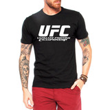 Camisa Camiseta Academia Treino Ufc Mma Personalizada