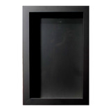 Quadro Cofre  Mdf Preto 30x20x4