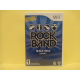 Rock Band Track Pack Volume 1 Nintendo Wii  Usado Completo.