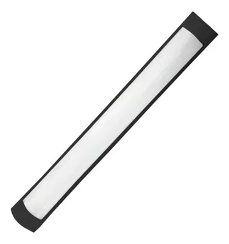 Lâmpadas Led Linear Slim Preto 40w 1.2m Branco Frio 6500k