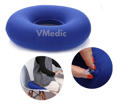 Picaron Cojín Redondo Médico Goma Inflable Flotación Seca Vm