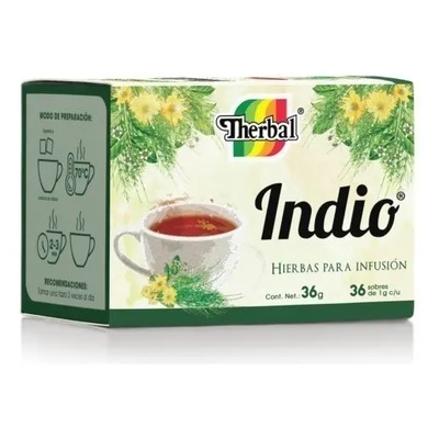 Te Therbal Indio En Caja De 36gr