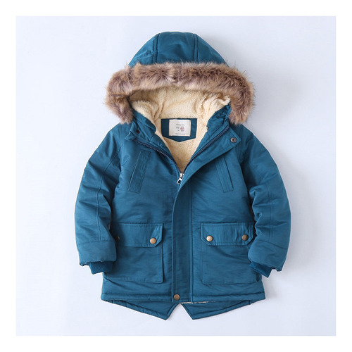 B Chaquetas De Invierno Para Niños Abrigo De Manga Larga.