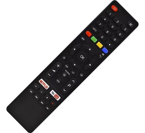 Controle Tv Philco Led Smart Tv Netflix Youtube Brinde Pilha