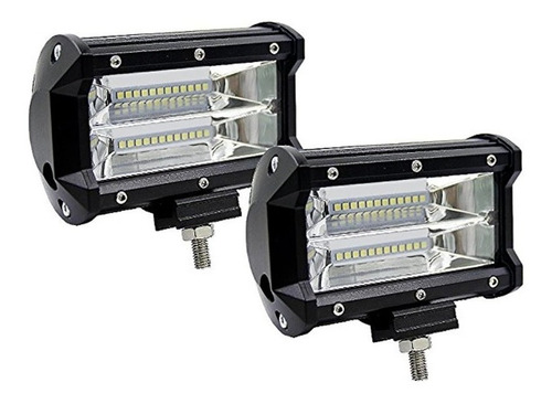 2 Barra Faro 24 Led Dually Flood 12/24v Estrobo