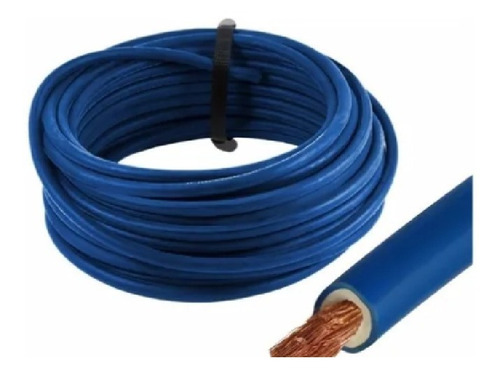 Cable Cobre Goma Azul Extraflexible 25mm Soldar X Metro