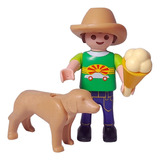 Playmobil Niño Con Mascota *3897 Tienda Playmomo