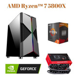 Pc Gamer Ryzen 7 5800x Water 240mm 16gb Ssd 500gb Gtx 1650