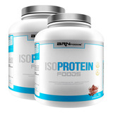 Combo 2x Iso Protein 2kg - Brn Foods Sabor Chocolate