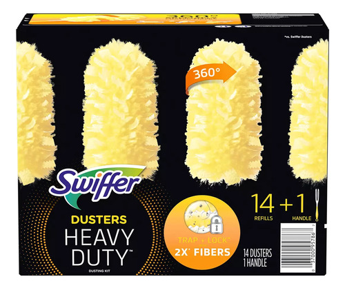 Swiffer Duster 360 Mango Con Recargas, 14 Unidades