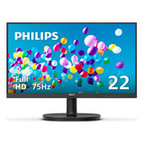 Monitor Philips De 22 Pulgadas Delgado Full Hd 1920x1080 75