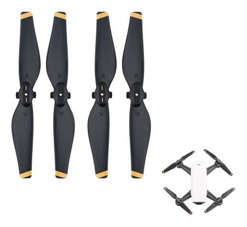 Jogo 4 Helices Drone Dji Spark Conjunto Reposiçao Completo 