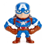 Figura Marvel Avengers Capitan America Metalico 8cmmetalfigs