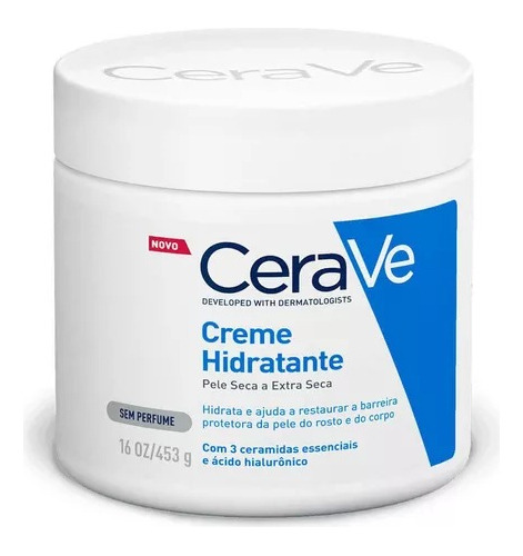 Creme Hidratante Sem Perfume 454g Cerave