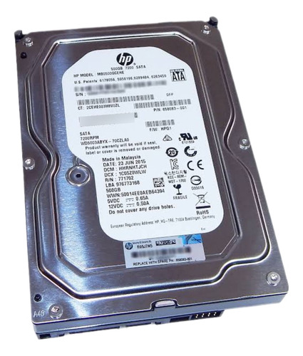 Hdd Disco Duro Oferta 500 Gb Grado A Diferentes Marcas