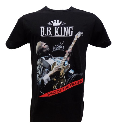 Remeras De B. B. King Blues Bb Rockería Que Sea Rock  