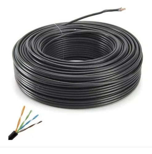 Cable Utp Cat 5e Hellerman Tyton 4 Pares - 100mts 100%cobre