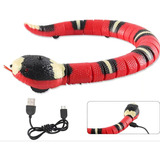 Juguete Serpiente Para Gato Recargable Sensor Detección 