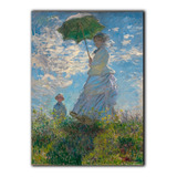 Cuadros Decorativos Mujer Con Sombrilla - Claude Monet