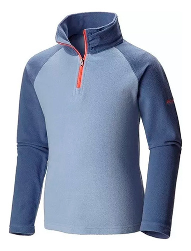 Buzo Polar Columbia Sportswear Glacial Medio Cierre Niñas