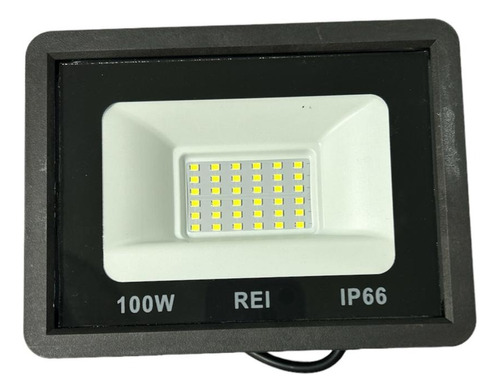  Refletor Led 100w Smd Prova Dágua Ip67 Holofote Branco Frio