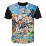 Camiseta Nanatsu No Taizai Meliodas Anime Exclusivas 