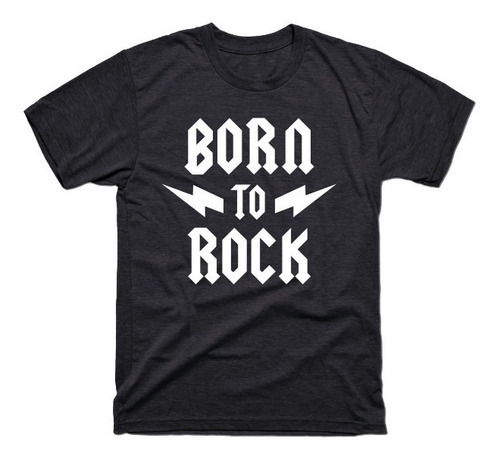 Playera Camiseta Amantes Del Rock Nacido Para El Rock Born 