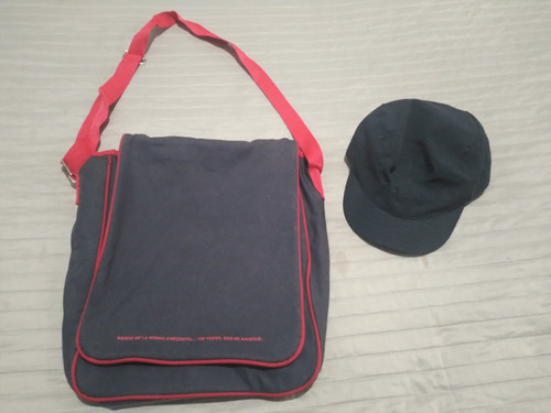 Kit Morral + Gorra Edición Con Frases De La Amistad Exc Est