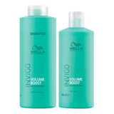 Wella Invigo Volume Boost Shampoo 1000ml E Máscara 500ml