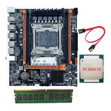 Placa Base X99 Con Cpu E5 2620v3+cable Ddr4 Ram+ 8g B85 LG