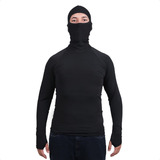 Camiseta 2 Pele Toucas Ninja Balaclava Resistente A Sol Frio