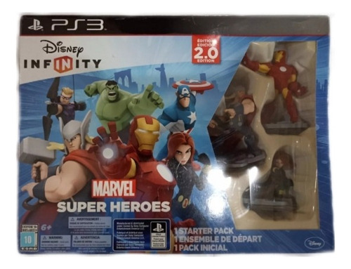 Disney Infinity Marvel Super Heroes 2.0 Ps3 ( Lacrado )