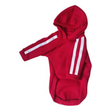 Roupa Pet Blusa Agasalho De Soft Vermelho Para Cão E Gato