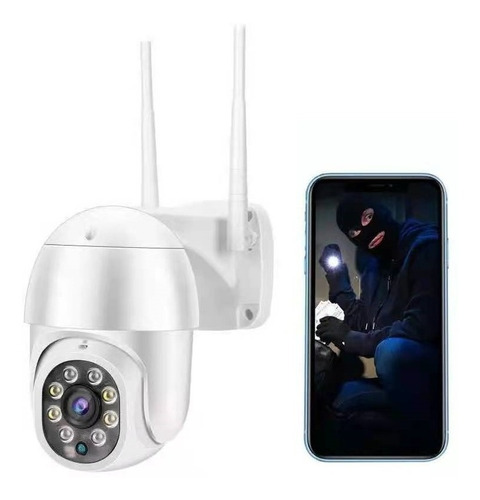 Smart Camara Ip Wifi Alarma Exterior Anti Agua Ip66 / 221028