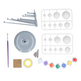 Kit De Modelos De Sistema Solar Diy Nine Planets E Ornamento