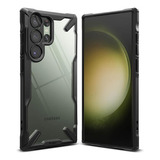 Capa Case Ringke Fusion X Samsung Galaxy S23 Ultra - Preto