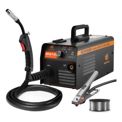 Soldadora Inverter HZXVOGEN MIG145 Sin Gas IGBT 145A Portátil | Meses sin interés