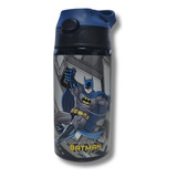 Garrafa Infantil Escolar Batman Aço Inox 500ml- Luxcel