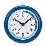 Relojes Bulova Modelo C4882 Shower Mate, Pequeño, Azul Y Bla