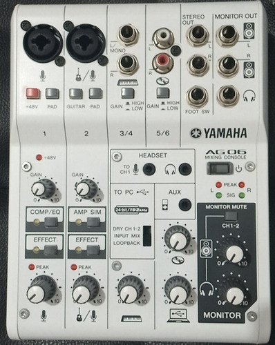 Mesa Interface Yamaha Ag06