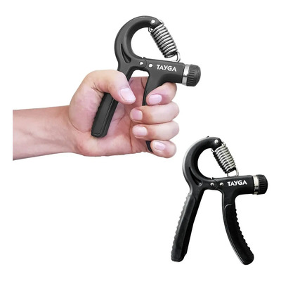 Hand Grip Entrenador De Mano Ajustable Tayga Color Negro | MercadoLibre