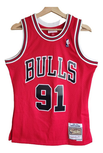 Camiseta Nba Dennis Rodman Swingman Chicago Bulls 97/98