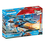 Figura Armable Playmobil Air Stuntshow Biplano Phoenix 45 Pc Cantidad De Piezas 15