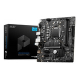 Placa Mãe Msi B560m-a Pro, Intel Lga 1200, Ddr4 Cor Preto