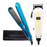 Kit Planchita Pelo Babyliss 9559 + Maquina Wahl Super Taper