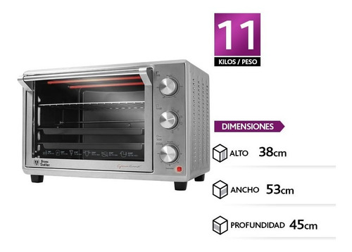 Horno Electrico Ursus Trotter Ut-backofen38, Envio Gratis